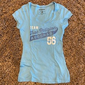 True Religion - V- neck T- Shirt
